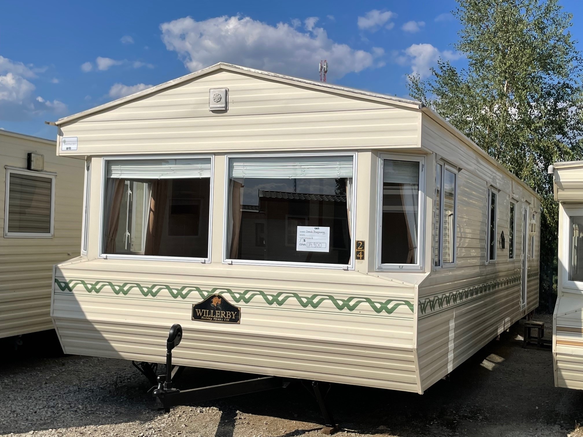 MOBILHEIM WILLERBY KESTREL 11,20 X 3,70 m